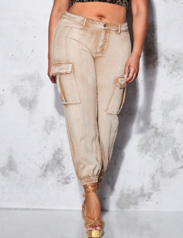 Jeans Shein Curve+, maro