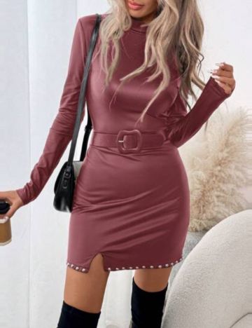 Rochie mini Shein, vișiniu