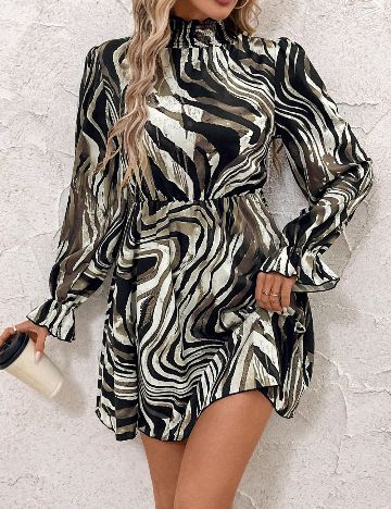 Rochie mini Shein, mix culori