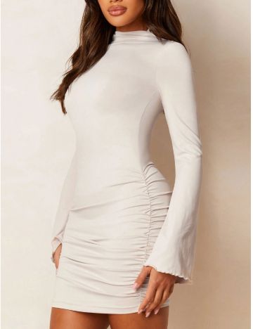 Rochie mini Shein, crem