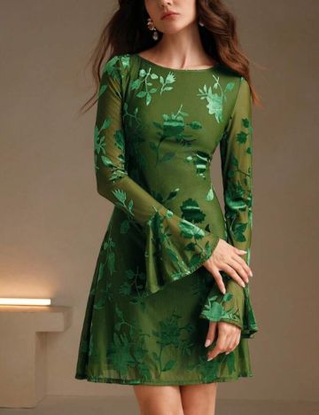 Rochie mini Shein, verde