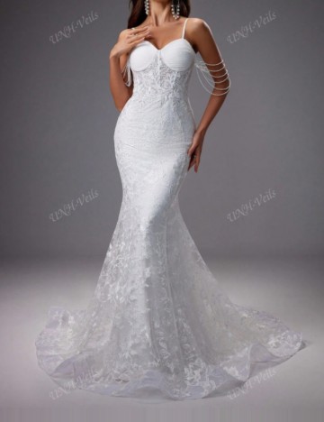 Rochie de ocazie și bridal Shein, albastru