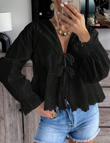 Cămașă Shein, negru