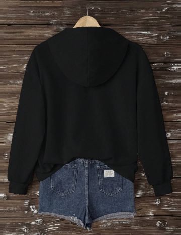 Hanorac Shein, negru