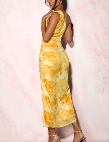 Rochie midi Shein, mix culori
