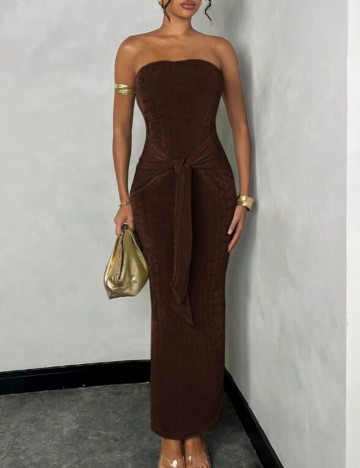 Rochie maxi Shein, maro