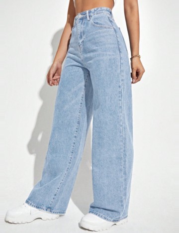 Jeans Shein, albastru