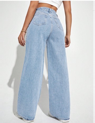 Jeans Shein, albastru