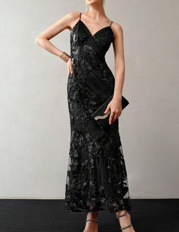 Rochie midi Shein, negru