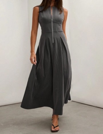 Rochie maxi Shein, gri