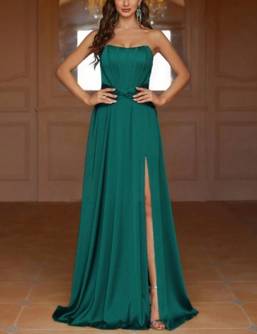 Rochie de ocazie Shein, verde