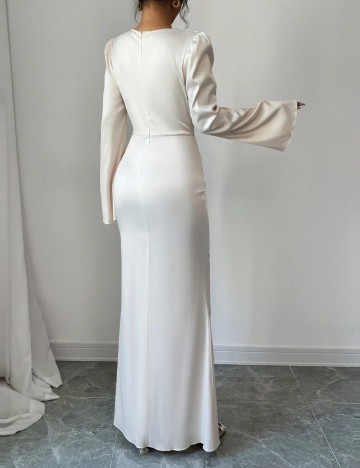 Rochie maxi Shein, bej