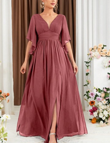 Rochie maxi Shein, roz