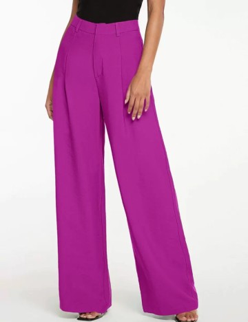 Pantaloni Shein, mov