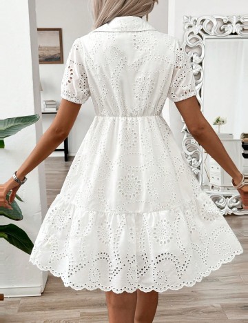 Rochie mini Shein, alb