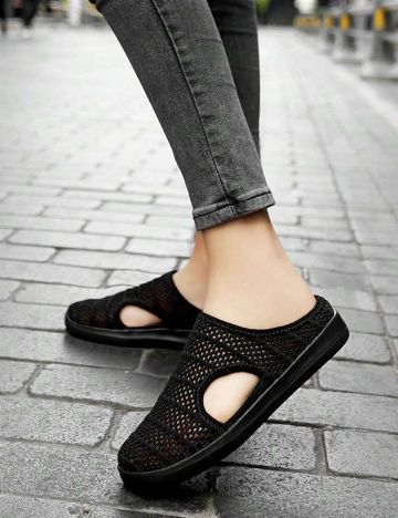 Saboți Shein, negru