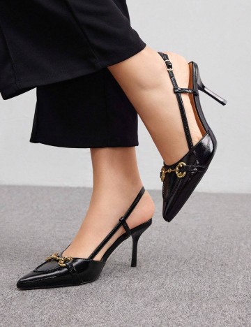 Pantofi Shein, negru