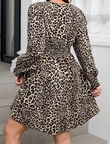 Rochie mini Shein Curve+, mix culori
