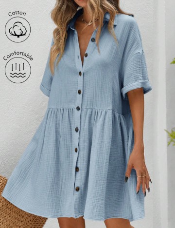 Rochie mini Shein, albastru