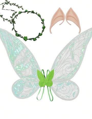 Aripi de fluture Shein, verde
