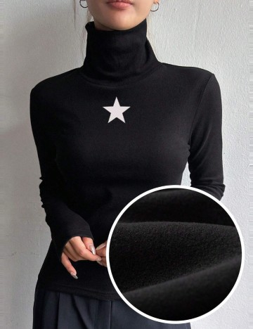 Bluză Shein DAZY, negru