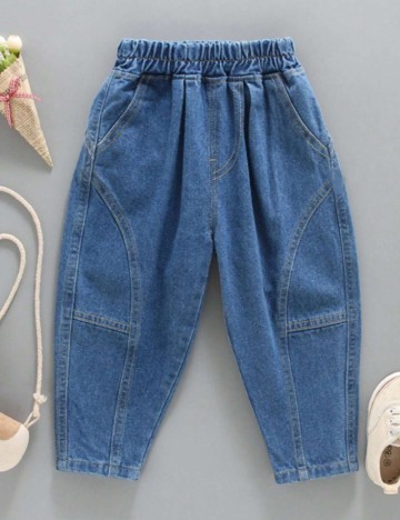 Pantaloni Shein, albastru