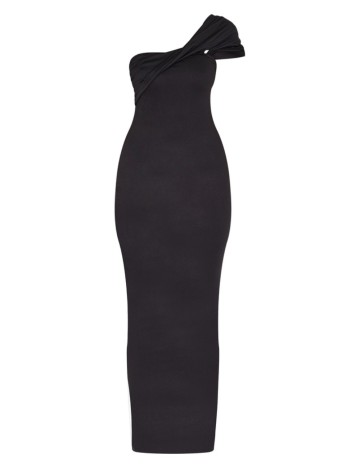 Rochie maxi PRETTYLITTLETHING, negru