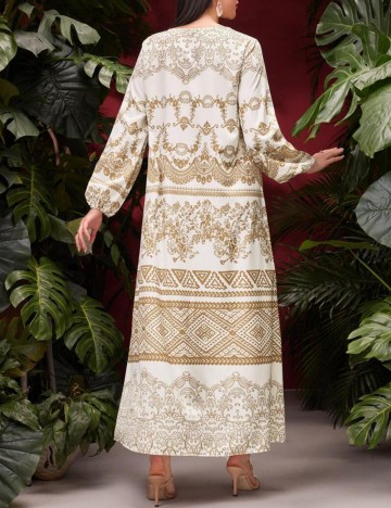 Rochie maxi Shein, mix culori