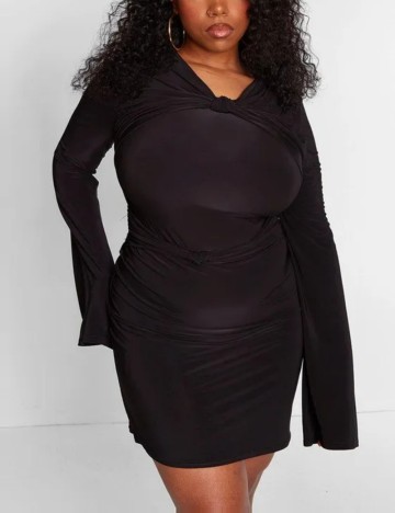 Rochie mini PRETTYLITTLETHING, negru