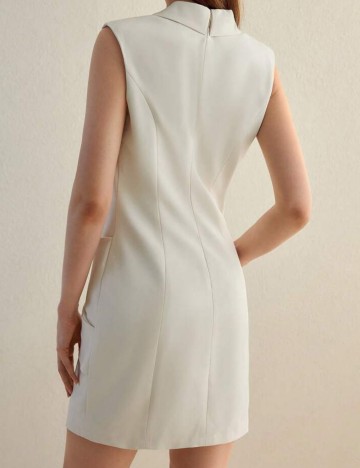 Rochie mini Shein, crem