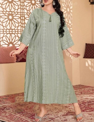 Rochie midi Shein, verde