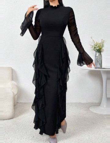 Rochie maxi Shein, negru