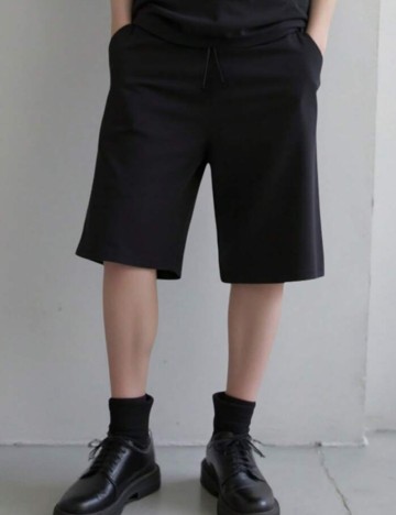 Pantaloni scurți Shein, negru