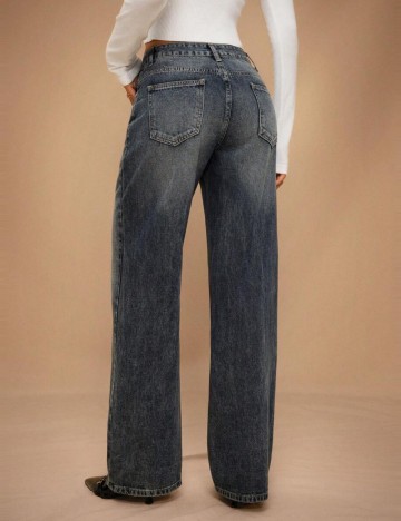 Jeans Shein, albastru