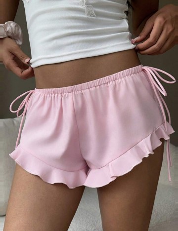 Pantaloni scurți Shein, roz