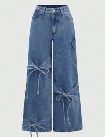 Jeans Shein, albastru