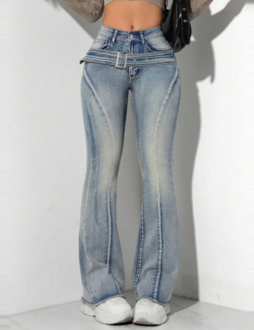 Jeans Shein, albastru