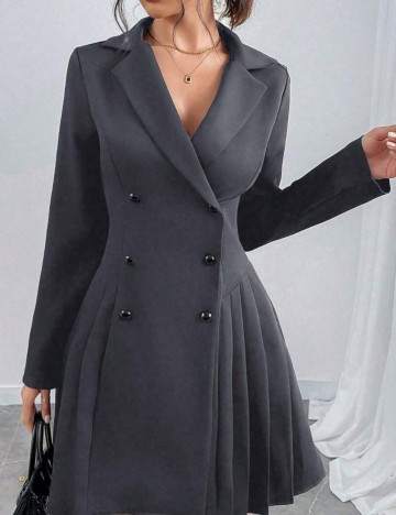 Rochie Tip Sacou Shein, gri