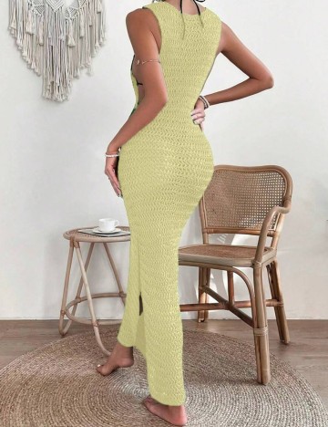 Rochie de plajă Shein, galben