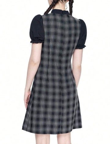 Rochie mini Romwe by Shein, negru