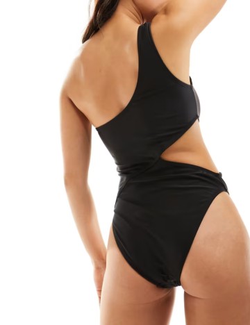 Costum de baie întreg BRAVE SOUL, negru