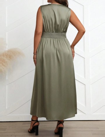 Rochie Shein Curve+, verde