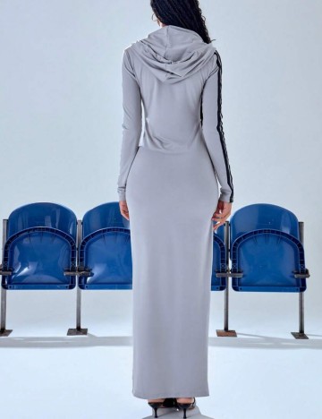Rochie maxi Shein, gri