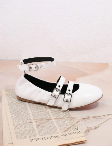 Pantofi Shein, alb