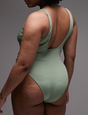 Costum de baie întreg Topshop, verde