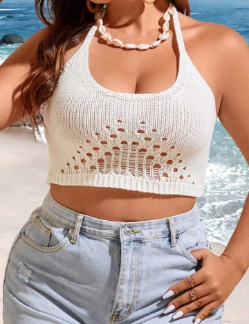 Top Shein Curve+, crem