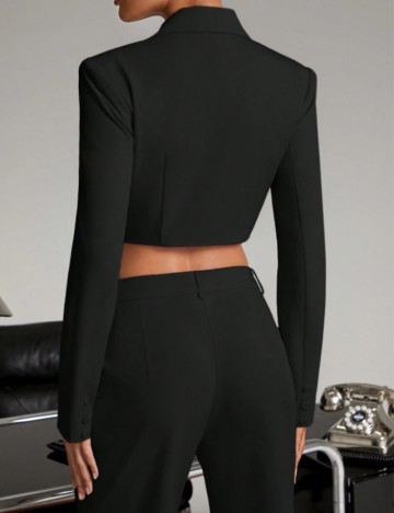 Sacou HAUTE by Shein, negru