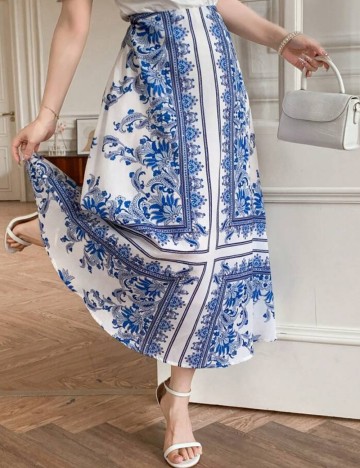 Fustă maxi Shein, mix culori