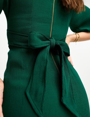 Rochie midi Closet, verde