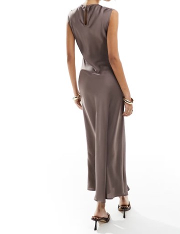 Rochie maxi ASOS, maro